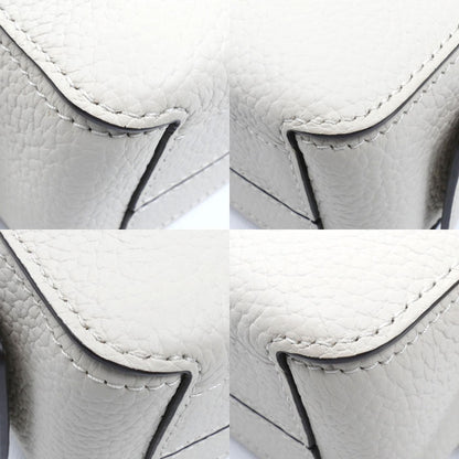 DELVAUX クールボックス ナノ 2Wayショルダーバッグ ベージュ AA0669AQY085YPA 訳アリ レディース【中古】【美品】