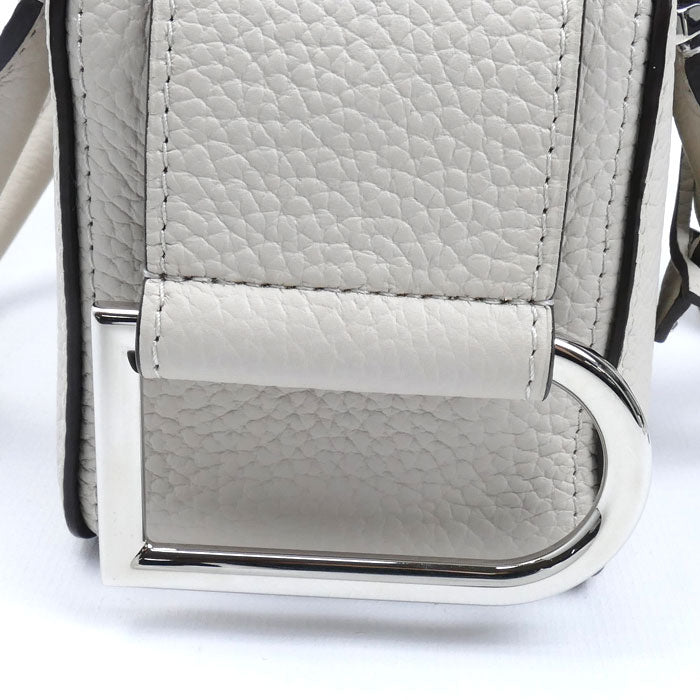 DELVAUX クールボックス ナノ 2Wayショルダーバッグ ベージュ AA0669AQY085YPA 訳アリ レディース【中古】【美品】