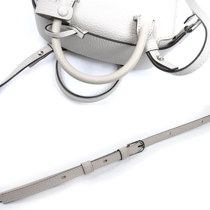 DELVAUX クールボックス ナノ 2Wayショルダーバッグ ベージュ AA0669AQY085YPA 訳アリ レディース【中古】【美品】