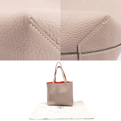 HERMES エルメス ドゥブルセンス28 トートバッグ オレンジポピー グリシーヌ レディース T刻印【中古】