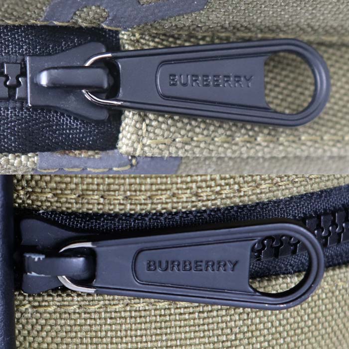 BURBERRY バーバリー ホースフェリープリント カメラバッグ ショルダーバッグ カーキ 8050806 メンズ【中古】【美品】