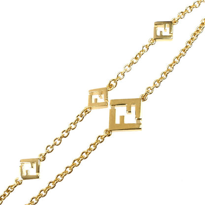 FENDI フェンディ ブロンズ フォーエバー フェンディ ブレスレット 8AL013B08F0CFK 4.7g 15/16.5/18/19.5cm レディース【中古】【美品】