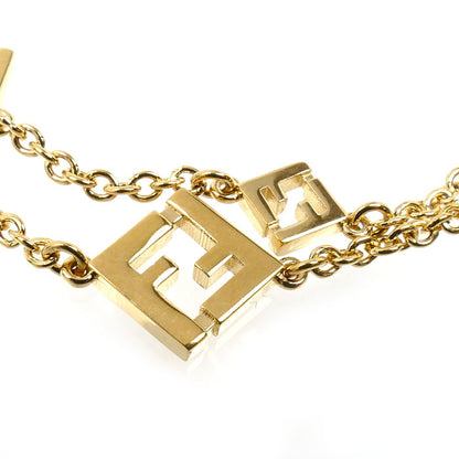 FENDI フェンディ ブロンズ フォーエバー フェンディ ブレスレット 8AL013B08F0CFK 4.7g 15/16.5/18/19.5cm レディース【中古】【美品】
