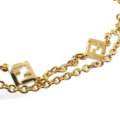 FENDI フェンディ ブロンズ フォーエバー フェンディ ブレスレット 8AL013B08F0CFK 4.7g 15/16.5/18/19.5cm レディース【中古】【美品】