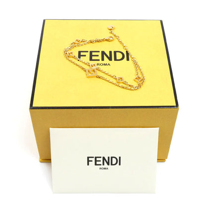 FENDI フェンディ ブロンズ フォーエバー フェンディ ブレスレット 8AL013B08F0CFK 4.7g 15/16.5/18/19.5cm レディース【中古】【美品】