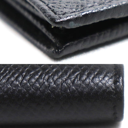 BVLGARI ブルガリ HIPSTER LARGE 2 FOLDS 二つ折り財布 ブラック 20495 メンズ【中古】【美品】