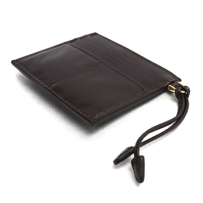 PRADA プラダ ソフトルックスレザー カードケース カードケース ブラウン 1MC025_2CYR_F0003 IC レディース【中古】【美品】