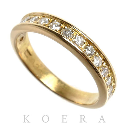 K18YG イエローゴールド リング・指輪 ダイヤモンド0.30ct 9号 3.0g レディース【中古】