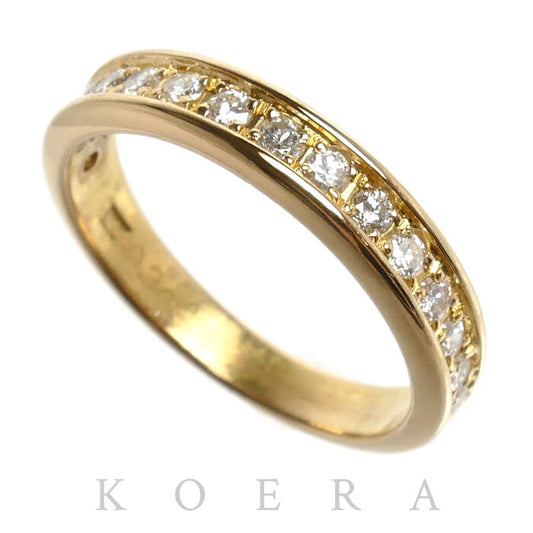K18YG イエローゴールド リング・指輪 ダイヤモンド0.30ct 9号 3.0g レディース【中古】