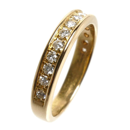 K18YG イエローゴールド リング・指輪 ダイヤモンド0.30ct 9号 3.0g レディース【中古】