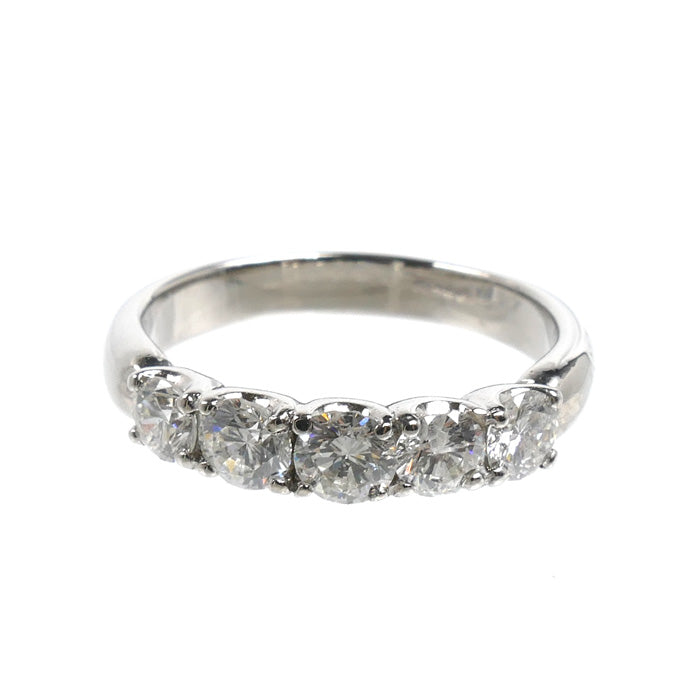 Pt900プラチナ リング・指輪 ダイヤモンド1.00ct 13号 5.1g レディース【中古】