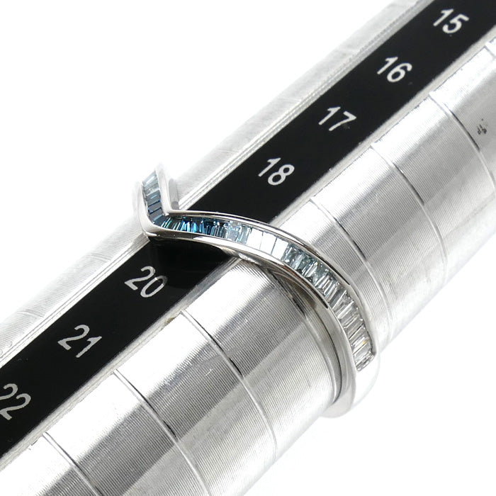 K18WG ホワイトゴールド リング・指輪 ダイヤモンド0.30ct 18.5号 2.2g レディース【中古】