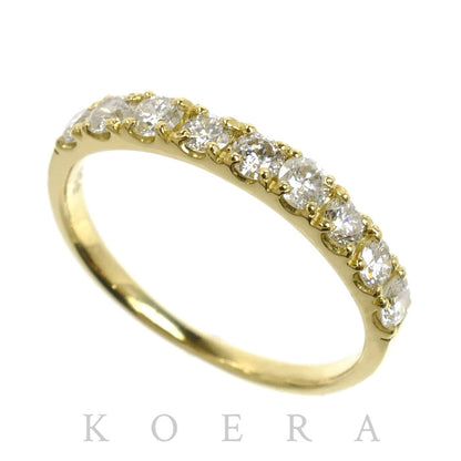 K18YG イエローゴールド リング・指輪 ダイヤモンド0.50ct 10号 1.9g レディース【中古】