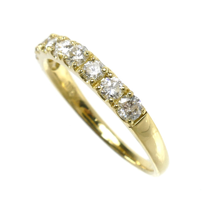 K18YG イエローゴールド リング・指輪 ダイヤモンド0.50ct 10号 1.9g レディース【中古】