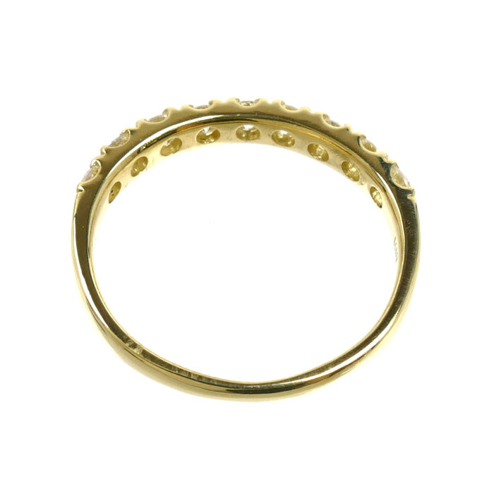 K18YG イエローゴールド リング・指輪 ダイヤモンド0.50ct 10号 1.9g レディース【中古】