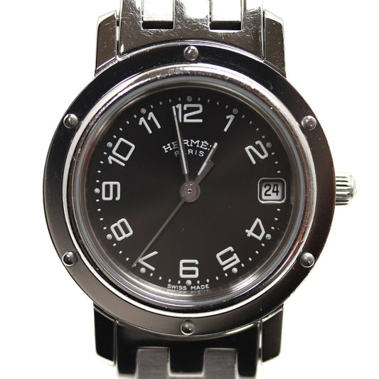 HERMES エルメス クリッパー 腕時計 電池式 CL4.210 レディース【中古】
