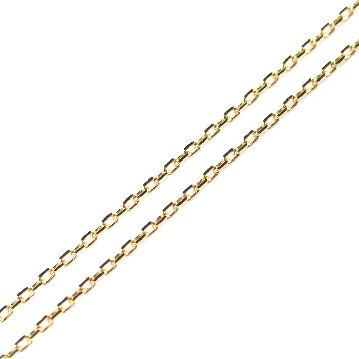 GRAFF グラフ K18YG イエローゴールド ミニ バタフライ ネックレス RGP815 ダイヤモンド 5.7g 41/46.5cm レディース【中古】