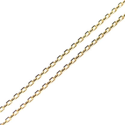 GRAFF グラフ K18YG イエローゴールド ミニ バタフライ ネックレス RGP815 ダイヤモンド 5.7g 41/46.5cm レディース【中古】