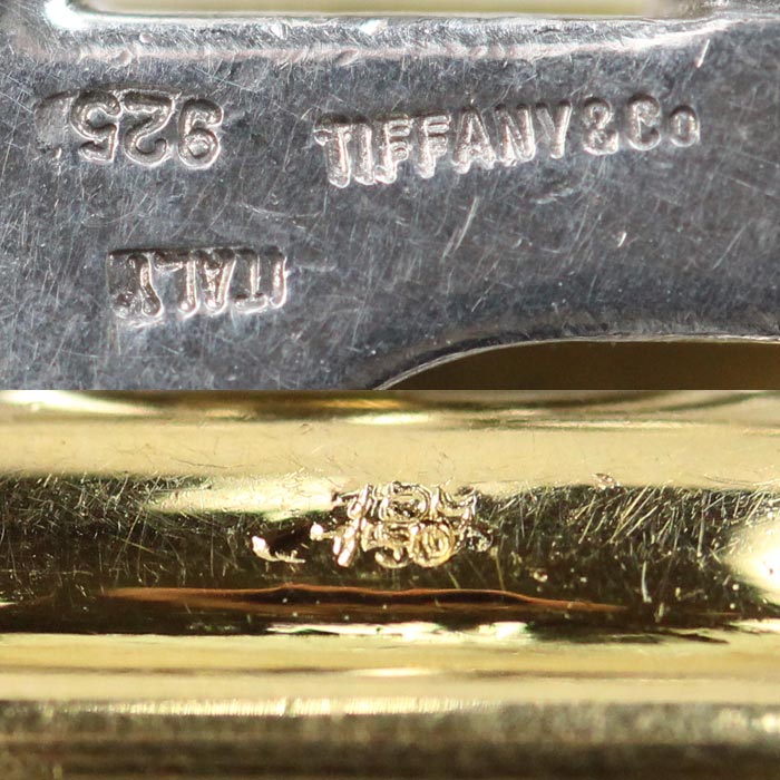 TIFFANY&Co. ティファニー シルバー925 K18YG イエローゴールド