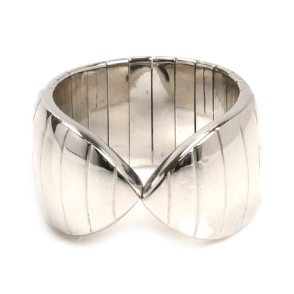 Chaumet ショーメ K18WG ホワイトゴールド プリュム リング・指輪 8号 15.4g レディース【中古】【美品】