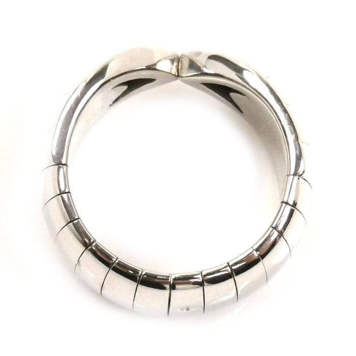 Chaumet ショーメ K18WG ホワイトゴールド プリュム リング・指輪 8号 15.4g レディース【中古】【美品】