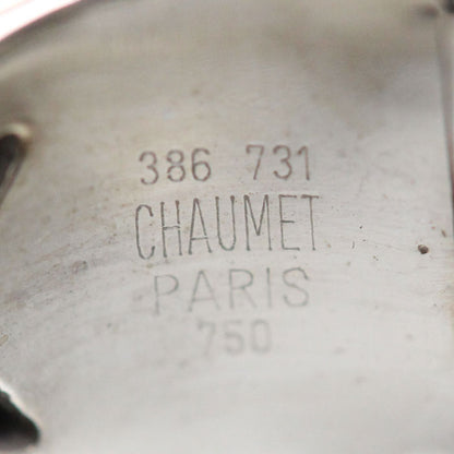 Chaumet ショーメ K18WG ホワイトゴールド プリュム リング・指輪 8号 15.4g レディース【中古】【美品】
