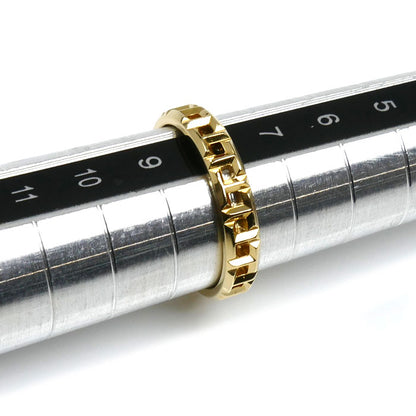TIFFANY&Co. ティファニー K18YG イエローゴールド Tトゥルー ナロー リング・指輪 62507780 8号 2.8g レディース【中古】