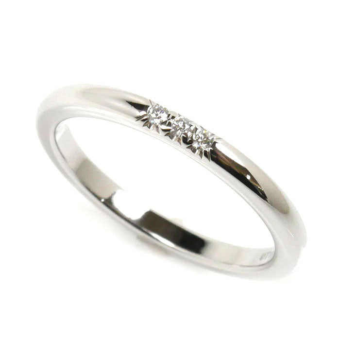 TIFFANY&Co. ティファニー Pt950プラチナ フォーエバー ウエディング リング・指輪 61000895 ダイヤモンド 10号 3.5g レディース【中古】【美品】
