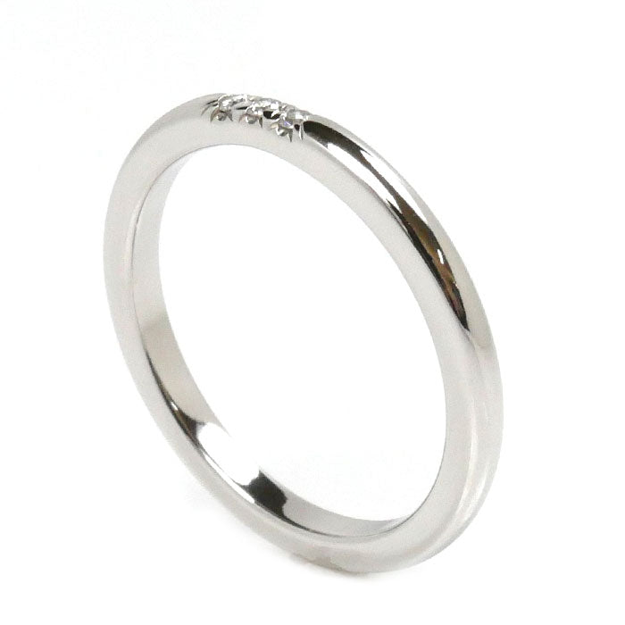 TIFFANY&Co. ティファニー Pt950プラチナ フォーエバー ウエディング リング・指輪 61000895 ダイヤモンド 10号 3.5g レディース【中古】【美品】