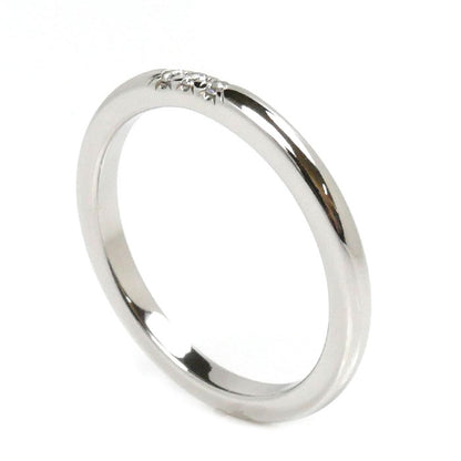 TIFFANY&Co. ティファニー Pt950プラチナ フォーエバー ウエディング リング・指輪 61000895 ダイヤモンド 10号 3.5g レディース【中古】【美品】