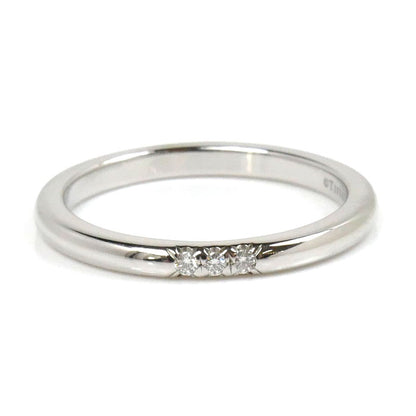 TIFFANY&Co. ティファニー Pt950プラチナ フォーエバー ウエディング リング・指輪 61000895 ダイヤモンド 10号 3.5g レディース【中古】【美品】