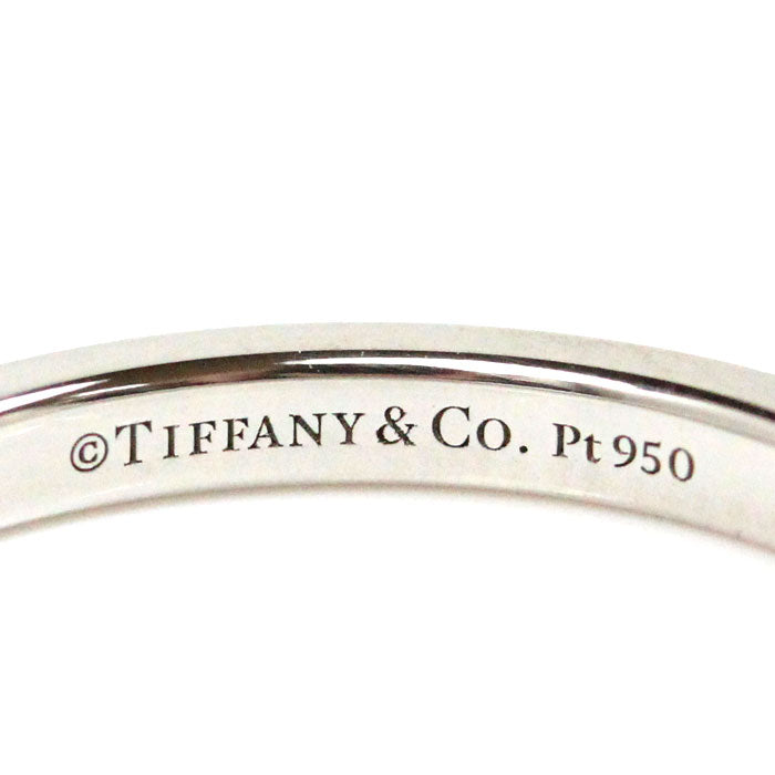 TIFFANY&Co. ティファニー Pt950プラチナ フォーエバー ウエディング リング・指輪 61000895 ダイヤモンド 10号 3.5g レディース【中古】【美品】