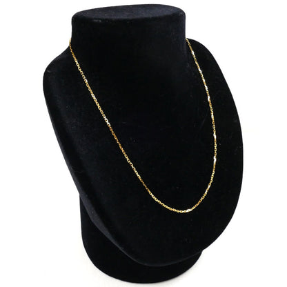 CARTIER カルティエ K18YG イエローゴールド スレーブ ネックレス 5.2g 42cm レディース【中古】