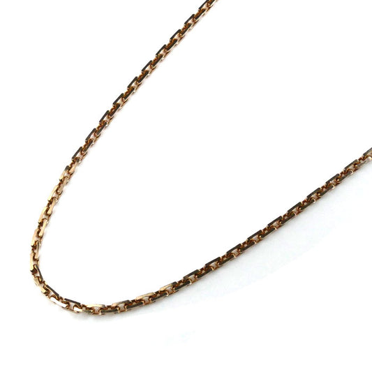 CARTIER カルティエ K18PG ピンクゴールド スレーブ ネックレス 4.9g 42cm レディース【中古】