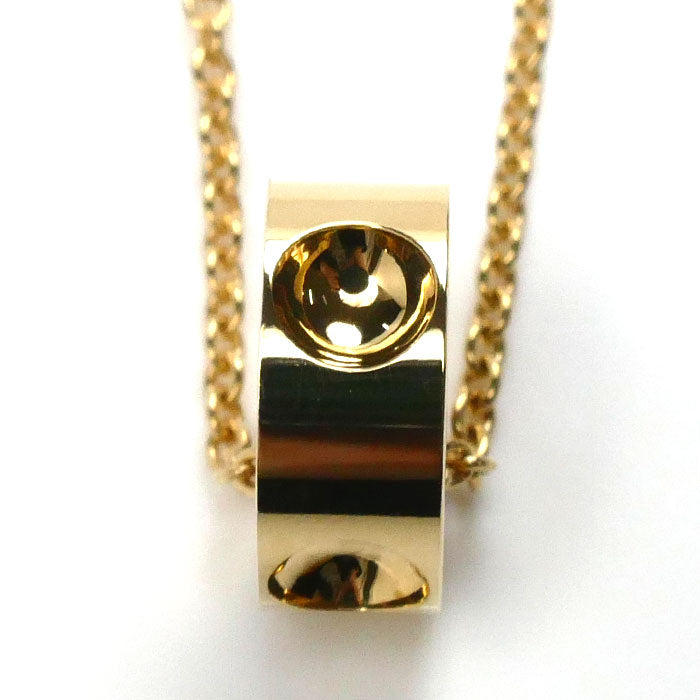 LOUIS VUITTON ルイ・ヴィトン K18YG イエローゴールド パンダンディフ アンプラント ネックレス Q93674 6.4g 45cm レディース【中古】