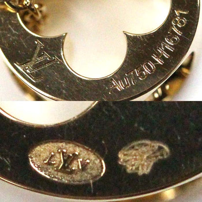 LOUIS VUITTON ルイ・ヴィトン K18YG イエローゴールド パンダンディフ アンプラント ネックレス Q93674 6.4g 45cm レディース【中古】