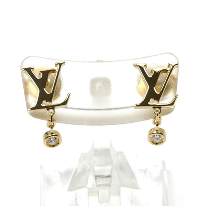 LOUIS VUITTON ルイ・ヴィトン K18YG イエローゴールド イディール ブロッサム ピアス Q96495 ダイヤモンド 2.0g セット レディース【中古】【美品】