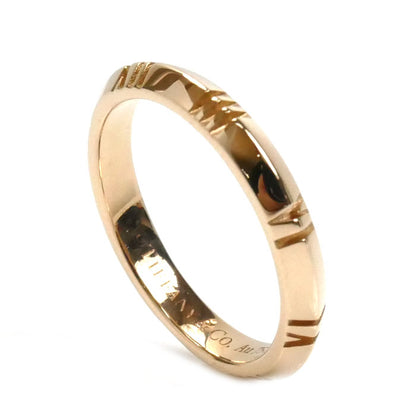 TIFFANY&Co. ティファニー K18PG ピンクゴールド アトラス X クローズド ナロー リング・指輪 11.5号 3.4g レディース【中古】