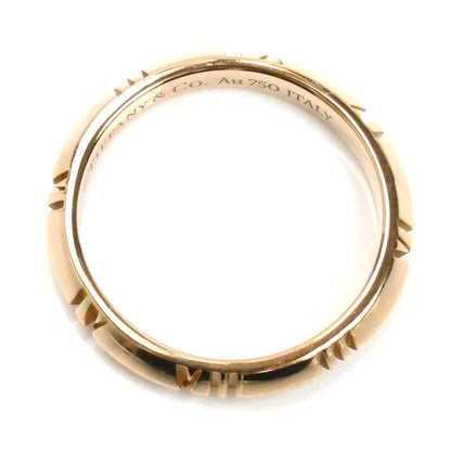 TIFFANY&Co. ティファニー K18PG ピンクゴールド アトラス X クローズド ナロー リング・指輪 11.5号 3.4g レディース【中古】