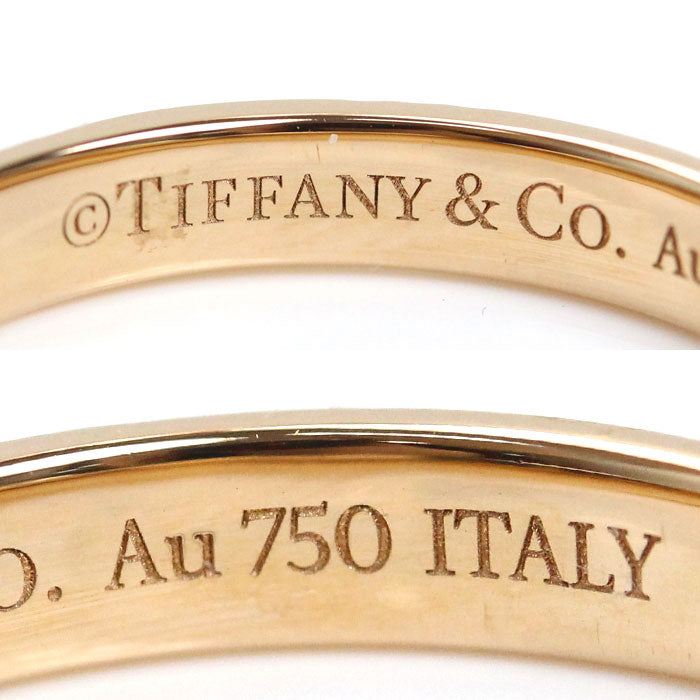 TIFFANY&Co. ティファニー K18PG ピンクゴールド アトラス X クローズド ナロー リング・指輪 11.5号 3.4g レディース【中古】
