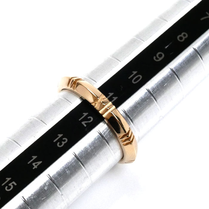TIFFANY&Co. ティファニー K18PG ピンクゴールド アトラス X クローズド ナロー リング・指輪 11.5号 3.4g レディース【中古】