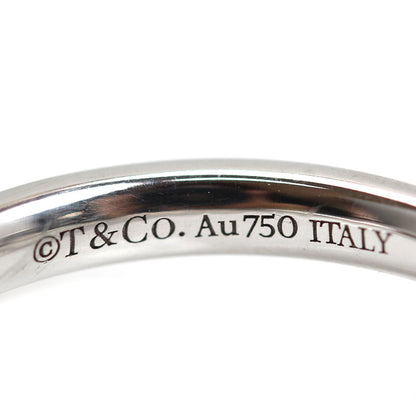 TIFFANY&Co. ティファニー K18WG ホワイトゴールド Tワン リング・指輪 12号 3.9g レディース【中古】【美品】