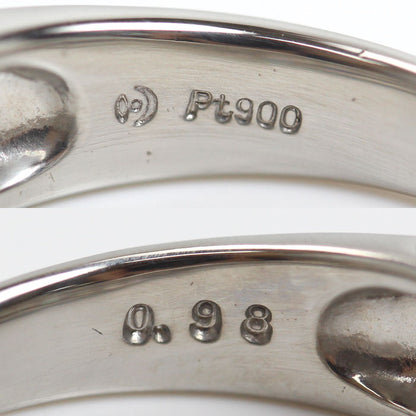 TASAKI タサキ Pt900プラチナ リング・指輪 ダイヤモンド0.98ct 13号 7.2g レディース【中古】【美品】