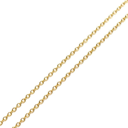 TIFFANY&Co. ティファニー K18PG ピンクゴールド アトラスオープン ペンダントネックレス ダイヤモンド 3.8g 41cm レディース【中古】