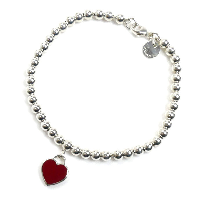 TIFFANY&Co. ティファニー シルバー925 リターン トゥ ハート ブレスレット 70299615 5.5g 17cm レディース【中古】