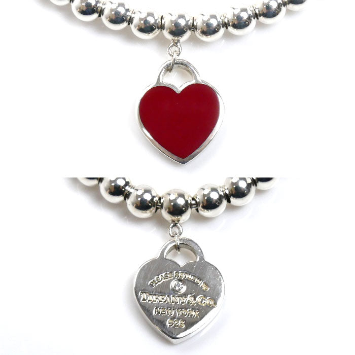 TIFFANY&Co. ティファニー シルバー925 リターン トゥ ハート ブレスレット 70299615 5.5g 17cm レディース【中古】