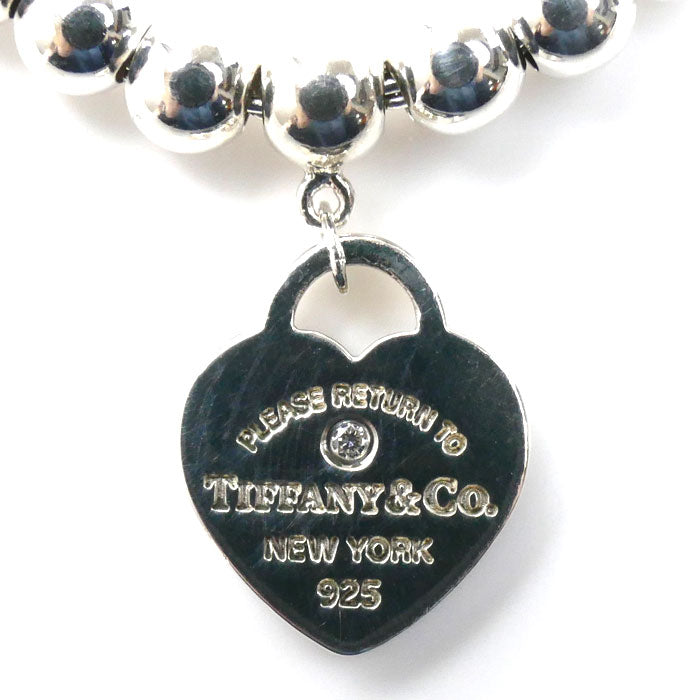 TIFFANY&Co. ティファニー シルバー925 リターン トゥ ハート ブレスレット 70299615 5.5g 17cm レディース【中古】