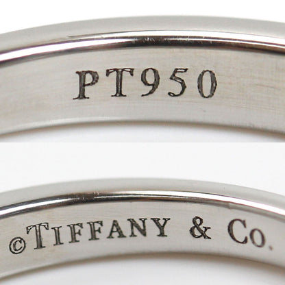 TIFFANY&Co. ティファニー Pt950プラチナ チャネルセッティング ハーフエタニティ リング・指輪 ダイヤモンド 6.5号 3.4g レディース【中古】【美品】