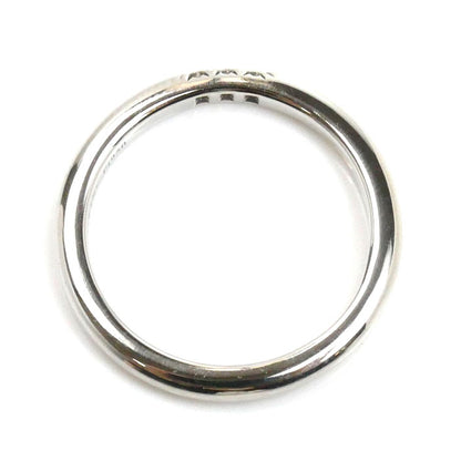 TIFFANY&Co. ティファニー Pt950プラチナ クラシックバンド 3P ダイヤ リング・指輪 ダイヤモンド 6.5号 3.1g レディース【中古】【美品】