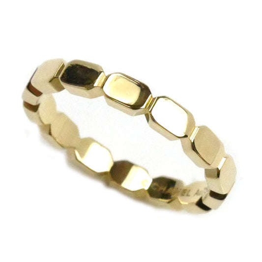 CHANEL シャネル K18YG イエローゴールド プルミエール プロメス リング・指輪 J4132 9号 49 2.8g レディース【中古】【美品】